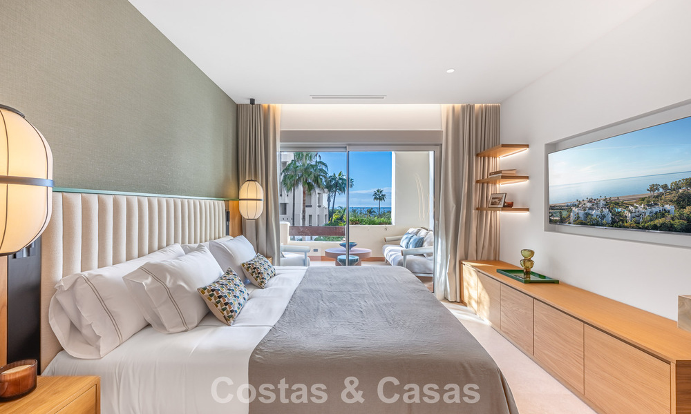 Appartement de luxe avec vue sur la mer en première ligne de plage sur la New Golden Mile entre Marbella et Estepona 797454