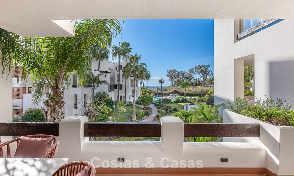 Appartement de luxe avec vue sur la mer en première ligne de plage sur la New Golden Mile entre Marbella et Estepona 797461