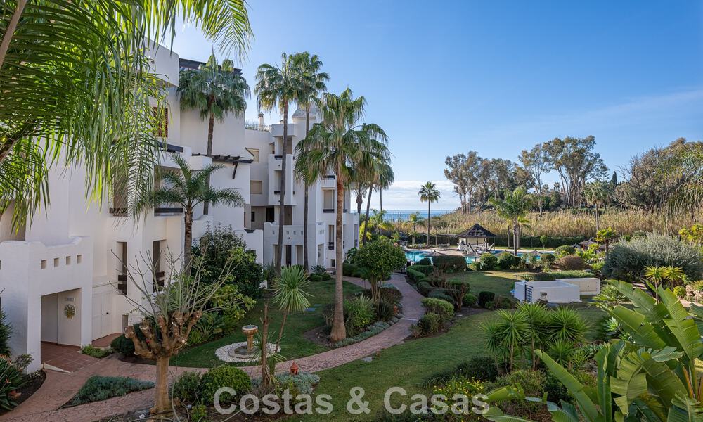 Appartement de luxe avec vue sur la mer en première ligne de plage sur la New Golden Mile entre Marbella et Estepona 797462