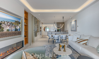 Appartement de luxe avec vue sur la mer en première ligne de plage sur la New Golden Mile entre Marbella et Estepona 797464 