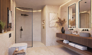 Lancement! Villas jumelées innovantes à vendre avec piscine privée dans une urbanisation très prisée à Fuengirola, Costa del Sol 797354 