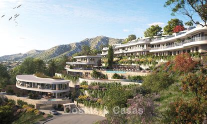 Lancement! Villas jumelées innovantes à vendre avec piscine privée dans une urbanisation très prisée à Fuengirola, Costa del Sol 797355