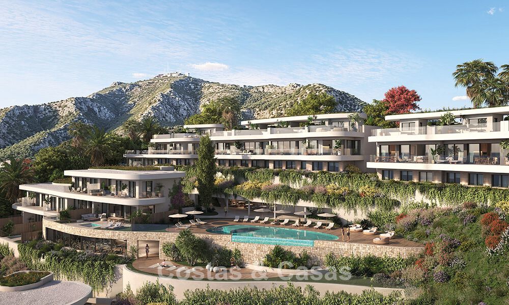 Lancement! Villas jumelées innovantes à vendre avec piscine privée dans une urbanisation très prisée à Fuengirola, Costa del Sol 797362