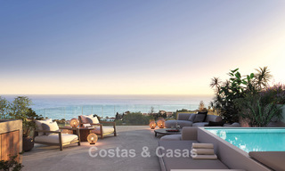 Lancement! Villas jumelées innovantes à vendre avec piscine privée dans une urbanisation très prisée à Fuengirola, Costa del Sol 797364 