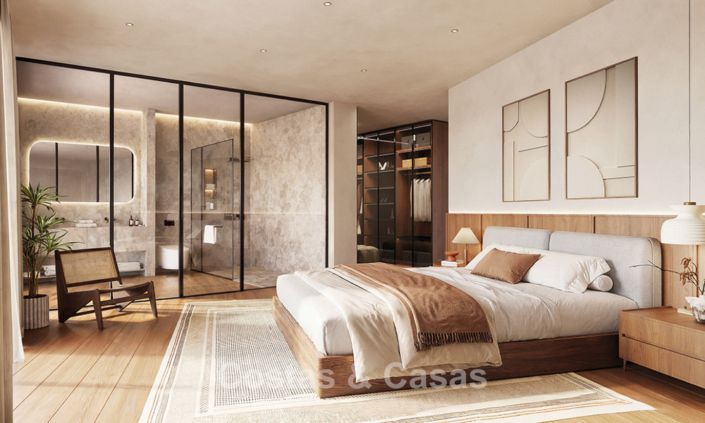 Lancement! Villas jumelées innovantes à vendre avec piscine privée dans une urbanisation très prisée à Fuengirola, Costa del Sol 797365