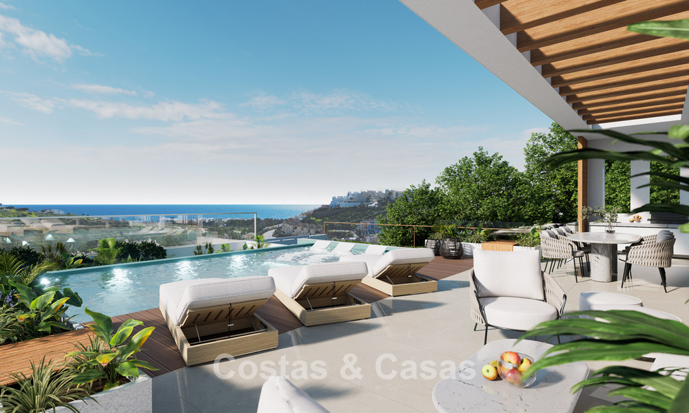 Nouveau projet de villa à vendre près de la plage et des terrains de golf à Casares, Costa del Sol 797466