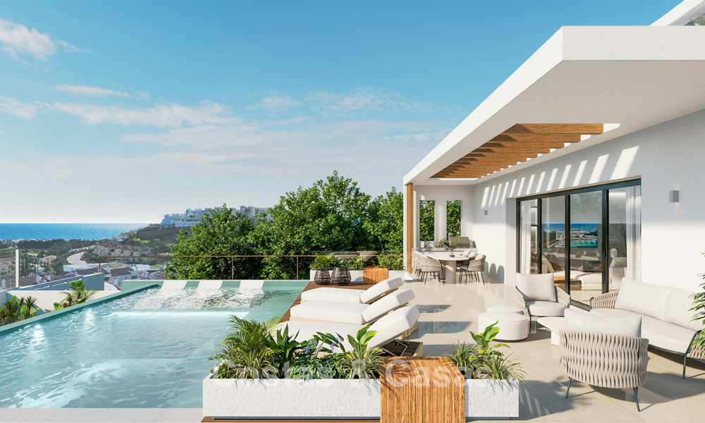 Nouveau projet de villa à vendre près de la plage et des terrains de golf à Casares, Costa del Sol 797467