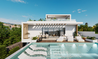 Nouveau projet de villa à vendre près de la plage et des terrains de golf à Casares, Costa del Sol 797468 