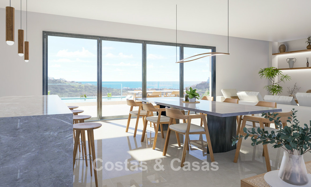 Nouveau projet de villa à vendre près de la plage et des terrains de golf à Casares, Costa del Sol 797470
