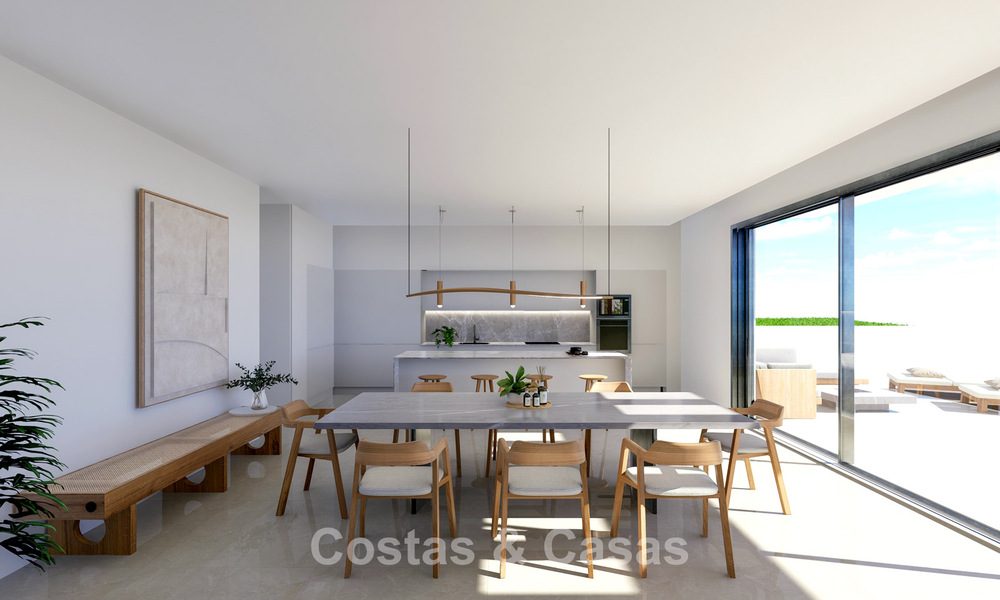 Nouveau projet de villa à vendre près de la plage et des terrains de golf à Casares, Costa del Sol 797472
