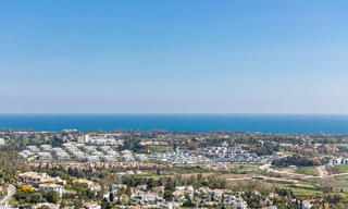 Prestigieux penthouse de luxe avec vues panoramiques sur la mer et le golf à vendre à Marbella - Benahavís 797517 
