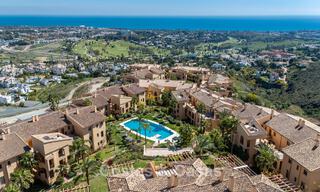 Prestigieux penthouse de luxe avec vues panoramiques sur la mer et le golf à vendre à Marbella - Benahavís 797520 