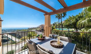 Prestigieux penthouse de luxe avec vues panoramiques sur la mer et le golf à vendre à Marbella - Benahavís 797527 