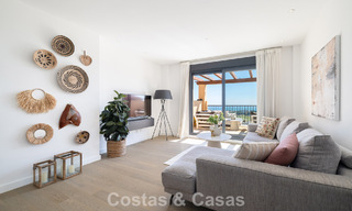 Prestigieux penthouse de luxe avec vues panoramiques sur la mer et le golf à vendre à Marbella - Benahavís 797537 