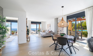 Prestigieux penthouse de luxe avec vues panoramiques sur la mer et le golf à vendre à Marbella - Benahavís 797543 