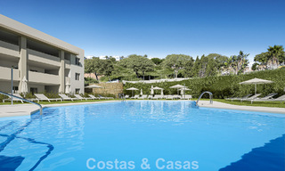 Appartements neufs contemporains de luxe avec vue mer envoûtante à vendre à Manilva, Costa del Sol 797562 