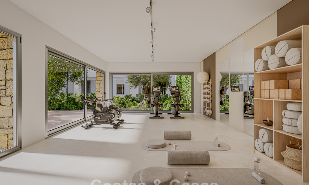 Appartements neufs contemporains de luxe avec vue mer envoûtante à vendre à Manilva, Costa del Sol 797564