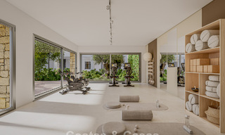 Appartements neufs contemporains de luxe avec vue mer envoûtante à vendre à Manilva, Costa del Sol 797564 