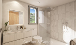 Appartements neufs contemporains de luxe avec vue mer envoûtante à vendre à Manilva, Costa del Sol 797565 