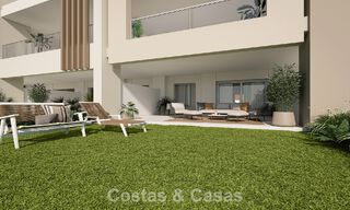 Appartements neufs contemporains de luxe avec vue mer envoûtante à vendre à Manilva, Costa del Sol 797570 
