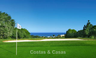 Appartements neufs contemporains de luxe avec vue mer envoûtante à vendre à Manilva, Costa del Sol 797574 