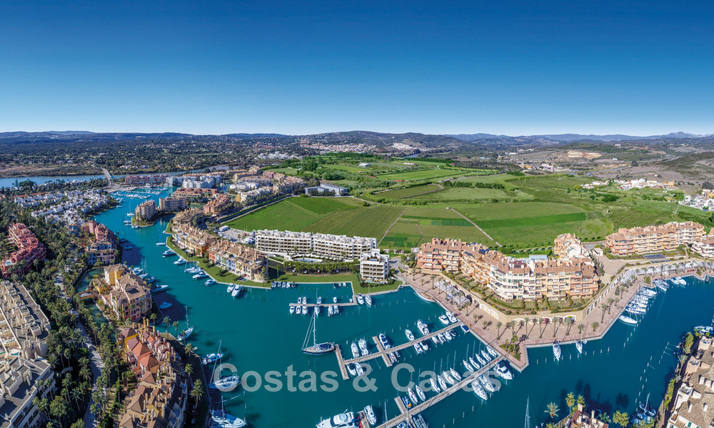 Appartements neufs contemporains de luxe avec vue mer envoûtante à vendre à Manilva, Costa del Sol 797576