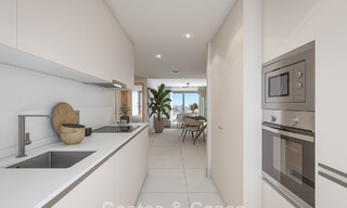 Appartements neufs contemporains de luxe avec vue mer envoûtante à vendre à Manilva, Costa del Sol 797583 