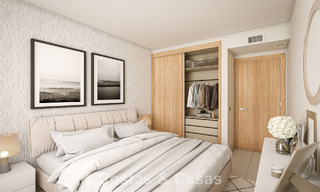 Appartements neufs contemporains de luxe avec vue mer envoûtante à vendre à Manilva, Costa del Sol 797585 