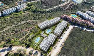 Appartements neufs contemporains de luxe avec vue mer envoûtante à vendre à Manilva, Costa del Sol 797588 
