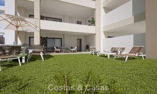 Appartements neufs contemporains de luxe avec vue mer envoûtante à vendre à Manilva, Costa del Sol 797594 