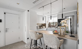 Penthouse de luxe moderne avec spacieuse terrasse sur le toit à vendre près du centre d’Estepona 797666 