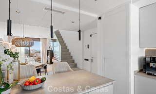 Penthouse de luxe moderne avec spacieuse terrasse sur le toit à vendre près du centre d’Estepona 797667 