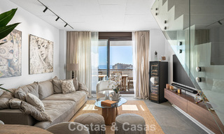 Penthouse de luxe moderne avec spacieuse terrasse sur le toit à vendre près du centre d’Estepona 797670 