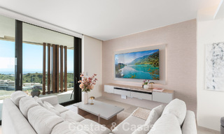 Penthouse de luxe contemporain à vendre avec vue sur la mer dans les collines de La Quinta Resort à Marbella - Benahavís 797677 