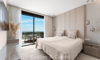 Penthouse de luxe contemporain à vendre avec vue sur la mer dans les collines de La Quinta Resort à Marbella - Benahavís 797679 