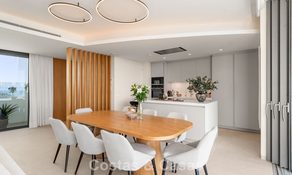 Penthouse de luxe contemporain à vendre avec vue sur la mer dans les collines de La Quinta Resort à Marbella - Benahavís 797691