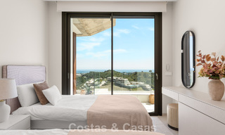 Penthouse de luxe contemporain à vendre avec vue sur la mer dans les collines de La Quinta Resort à Marbella - Benahavís 797694 