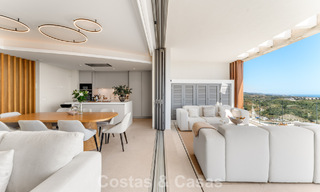 Penthouse de luxe contemporain à vendre avec vue sur la mer dans les collines de La Quinta Resort à Marbella - Benahavís 797698 