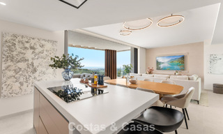 Penthouse de luxe contemporain à vendre avec vue sur la mer dans les collines de La Quinta Resort à Marbella - Benahavís 797702 