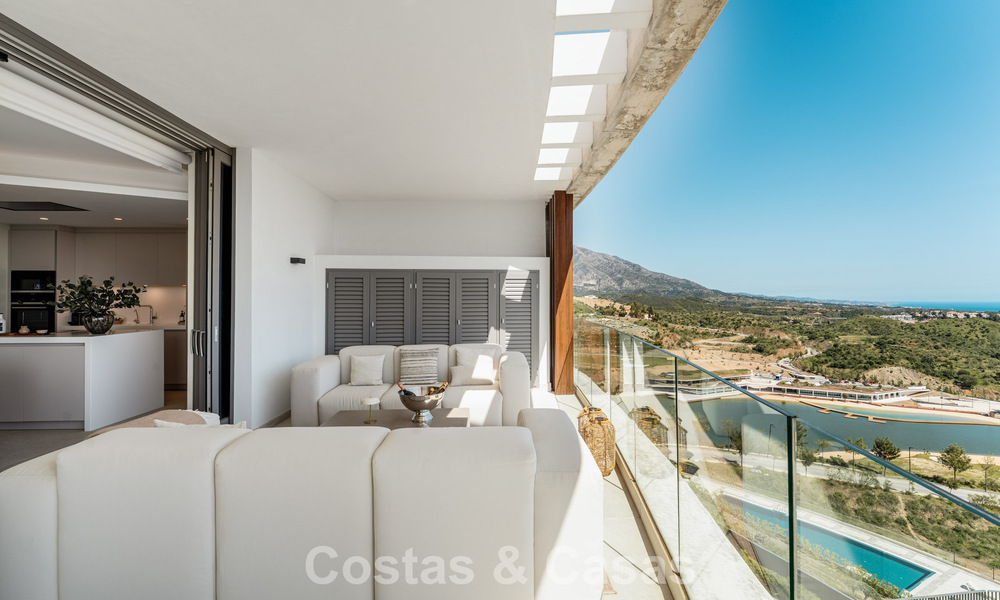 Penthouse de luxe contemporain à vendre avec vue sur la mer dans les collines de La Quinta Resort à Marbella - Benahavís 797707