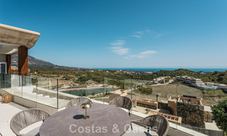 Penthouse de luxe contemporain à vendre avec vue sur la mer dans les collines de La Quinta Resort à Marbella - Benahavís 797715 