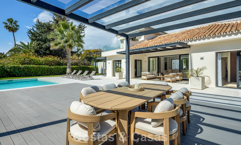 Villa méditerranéenne contemporaine à vendre à distance de marche de la plage et des commodités de San Pedro, Marbella 797896