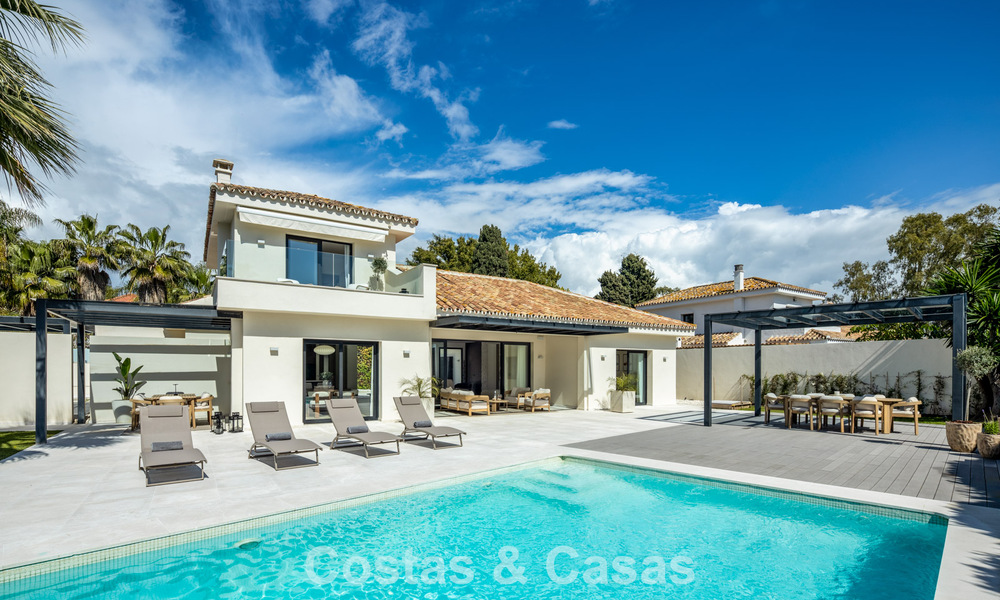 Villa méditerranéenne contemporaine à vendre à distance de marche de la plage et des commodités de San Pedro, Marbella 797897