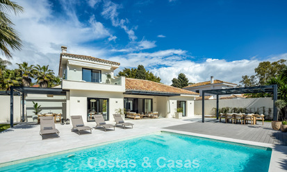 Villa méditerranéenne contemporaine à vendre à distance de marche de la plage et des commodités de San Pedro, Marbella 797897