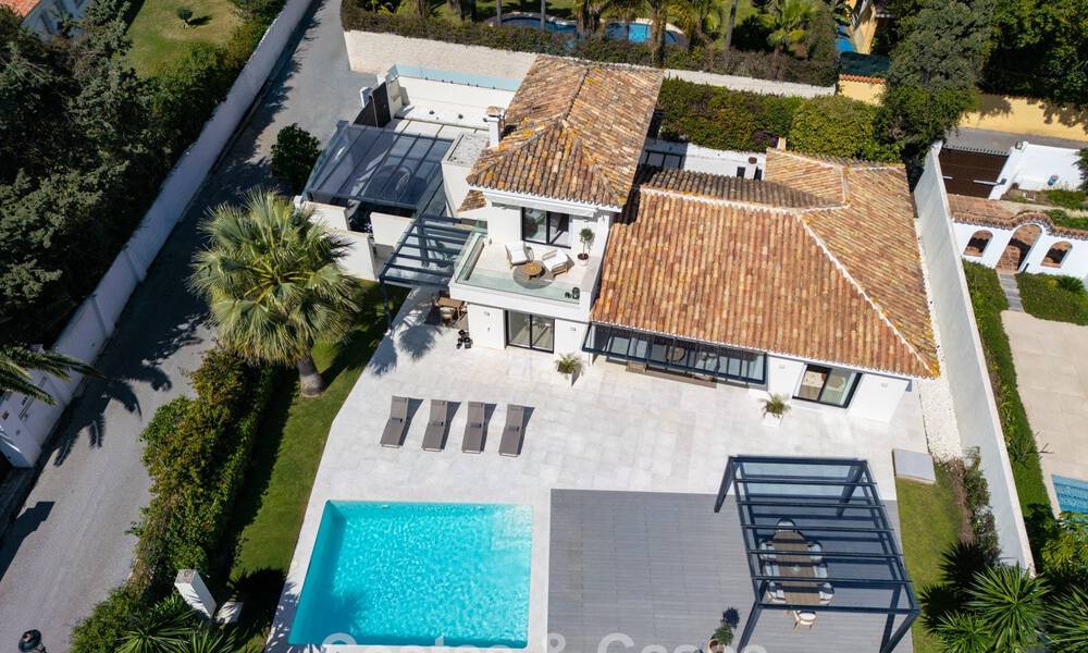 Villa méditerranéenne contemporaine à vendre à distance de marche de la plage et des commodités de San Pedro, Marbella 797901