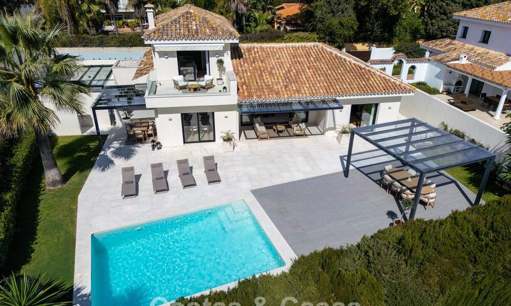 Villa méditerranéenne contemporaine à vendre à distance de marche de la plage et des commodités de San Pedro, Marbella 797902