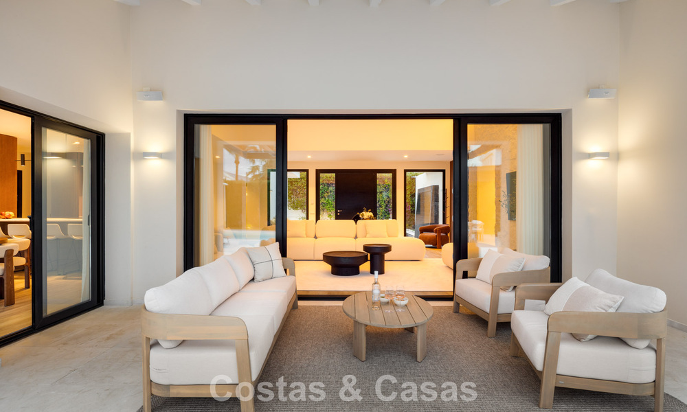 Villa méditerranéenne contemporaine à vendre à distance de marche de la plage et des commodités de San Pedro, Marbella 797903