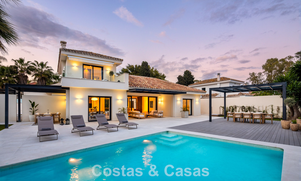 Villa méditerranéenne contemporaine à vendre à distance de marche de la plage et des commodités de San Pedro, Marbella 797904
