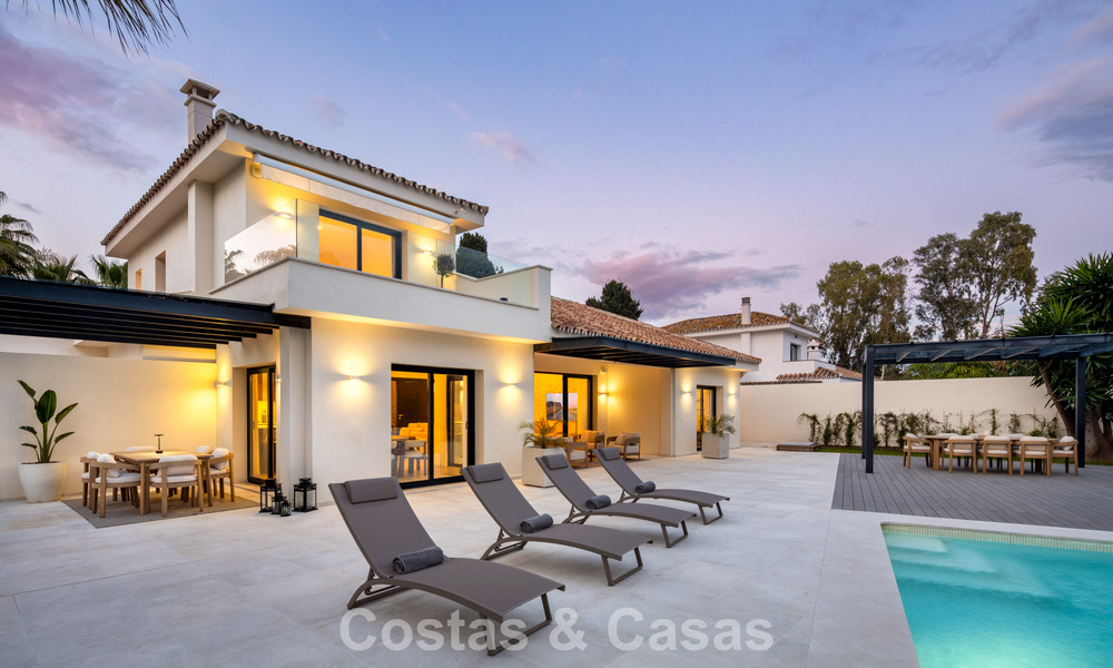 Villa méditerranéenne contemporaine à vendre à distance de marche de la plage et des commodités de San Pedro, Marbella 797905