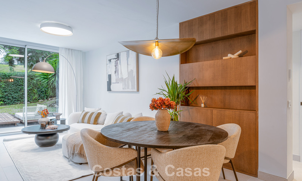 Appartement de jardin élégant rénové à vendre dans un prestigieux parcours de golf à La Quinta, Benahavís - Marbella 797946